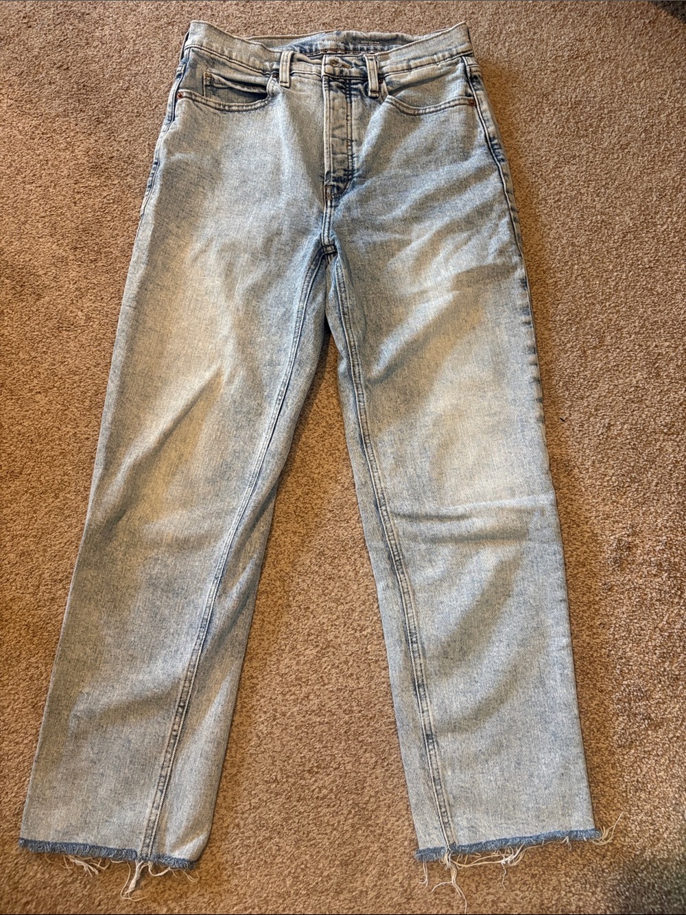 Old Navy Light Wash Straight Leg Women's Jeans